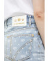 Chiara Ferragni fusta jeans Logomania mini drept - Pled.ro