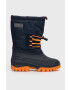 CMP cizme de iarna copii Kids Ahto Wp Snow Boots culoarea albastru marin - Pled.ro