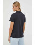 CMP tricou culoarea gri cu guler - Pled.ro