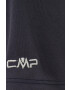 CMP tricou culoarea gri cu guler - Pled.ro