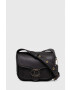 Coach poseta de piele culoarea negru - Pled.ro