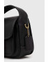 Coach poseta de piele culoarea negru - Pled.ro