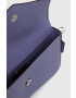 Coach poseta de piele culoarea violet - Pled.ro