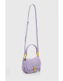 Coccinelle poseta de piele culoarea violet - Pled.ro