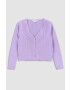 Coccodrillo cardigan copii culoarea violet light - Pled.ro