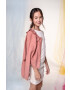 Coccodrillo cardigan copii culoarea roz light - Pled.ro