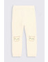 Coccodrillo leggins bebe culoarea bej - Pled.ro