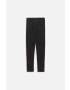 Coccodrillo leggins copii culoarea negru neted - Pled.ro