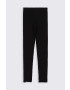 Coccodrillo leggins copii culoarea negru neted - Pled.ro