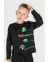 Coccodrillo longsleeve din bumbac pentru copii - Pled.ro