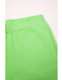 Coccodrillo pantaloni de trening din bumbac pentru copii culoarea verde neted - Pled.ro