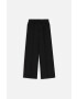 Coccodrillo pantaloni de trening din bumbac pentru copii culoarea negru neted - Pled.ro