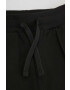 Coccodrillo pantaloni de trening din bumbac pentru copii culoarea negru neted - Pled.ro