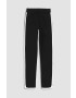 Coccodrillo pantaloni de trening pentru copii culoarea negru neted - Pled.ro