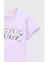 Coccodrillo tricou copii culoarea violet - Pled.ro