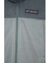 Columbia bluza copii Steens Mt II Fleece culoarea verde neted - Pled.ro