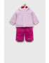 Columbia combinezon bebe culoarea violet - Pled.ro