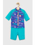 Columbia costum de baie copii Sandy Shores Sunguard Suit culoarea violet - Pled.ro