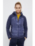 Columbia geacă W Labyrinth Loop Hooded Jacket femei culoarea bleumarin 1955323 - Pled.ro