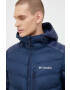 Columbia geacă sport Labyrinth Loop Hooded Jacket culoarea bleumarin de iarnă 1957343 - Pled.ro