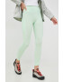 Columbia leggins sport Boundless Trek femei culoarea verde modelator - Pled.ro