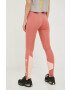 Columbia leggins sport Lodge Colorblock femei culoarea portocaliu cu imprimeu - Pled.ro