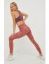 Columbia leggins sport Windgates Eu Ii femei culoarea roz neted - Pled.ro