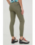 Columbia pantaloni de exterior Firwood Camp II femei culoarea verde drept medium waist - Pled.ro