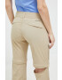 Columbia pantaloni de exterior Saturday Trail II culoarea bej drept medium waist - Pled.ro