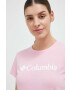 Columbia tricou femei culoarea roz - Pled.ro