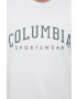 Columbia tricou din bumbac culoarea alb modelator - Pled.ro