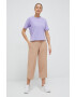 Columbia tricou din bumbac culoarea violet - Pled.ro