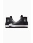 Converse bocanci de piele Chuck Taylor All Star City Trek culoarea negru A04480C - Pled.ro