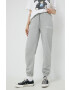 Converse pantaloni de trening femei culoarea gri melanj - Pled.ro