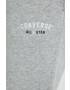 Converse pantaloni de trening culoarea gri melanj - Pled.ro