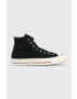 Converse tenisi Chuck 70 HI barbati culoarea negru A02758C - Pled.ro