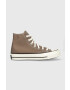 Converse teniși Chuck 70 Tonal Polyester culoarea maro A00753C-DESERT - Pled.ro