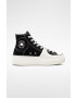 Converse tenisi Chuck Taylor All Star Construct culoarea negru A05094C - Pled.ro