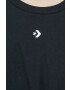 Converse tricou din bumbac culoarea negru - Pled.ro