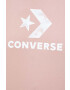 Converse tricou din bumbac culoarea roz - Pled.ro