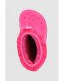 Crocs cizme de iarna copii culoarea roz - Pled.ro