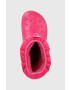 Crocs cizme de iarna copii culoarea roz - Pled.ro