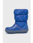 Crocs cizme de iarnă pentru copii WINTER PUFF 14613 14613.WINTER.PUFF.CRL.B-CRL.B/L.GR - Pled.ro