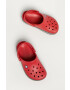 Crocs papuci CROCBAND 11016 culoarea rosu .CROCBAND..11016.U-PEPPER - Pled.ro