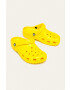 Crocs papuci Classic culoarea galben 10001 - Pled.ro