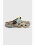 Crocs papuci culoarea alb - Pled.ro