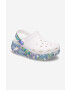 Crocs papuci culoarea alb - Pled.ro