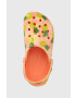 Crocs papuci femei culoarea portocaliu 207849.83F-PAPAYA.MLT - Pled.ro