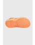 Crocs papuci femei culoarea portocaliu 207849.83F-PAPAYA.MLT - Pled.ro