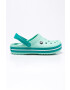 Crocs papuci CROCBAND 11016 femei culoarea turcoaz 11016.NewMintTropicalTe-MintTrTeal - Pled.ro